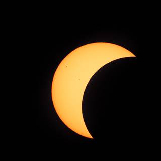 Éclipse solaire à 20 h 05