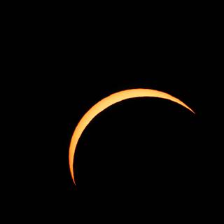 Éclipse solaire à 20 h 22