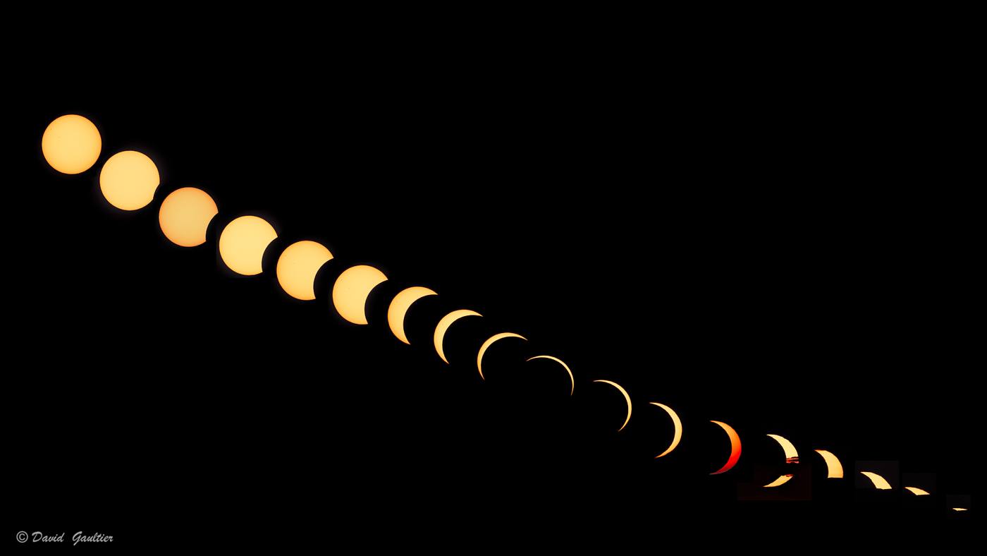 La séquence complète de l'éclipse du 12 août 2026 sur fond noir — David Gaultier